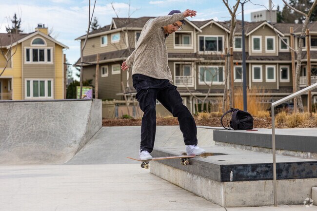 Civic Field near Edmonds neighborhood is a very diverse park with a lot of acitivities.