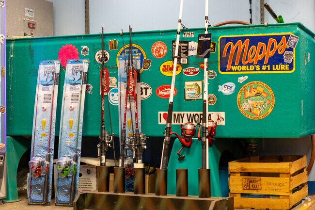 All of your fishing tackle needs to fish the Delaware River can be found at Mueller's General Store.