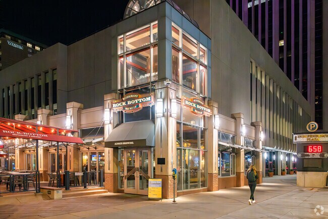 Central Business District residents meet up with friends at Rock Bottom Restaurant and Brewery.