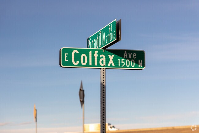 Tower Triangle is bordered by Colfax Ave.