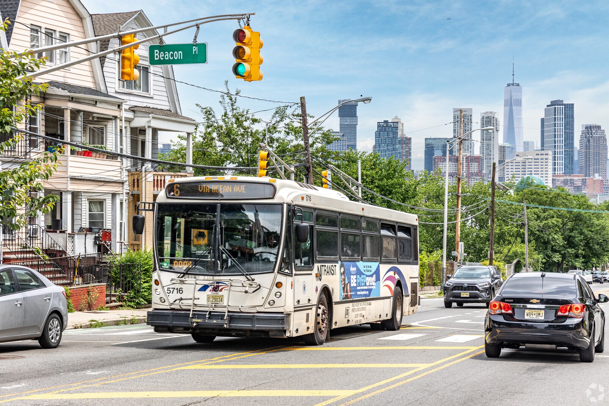 NJ Transit linking McGinley Square residents to seamless transportation options.