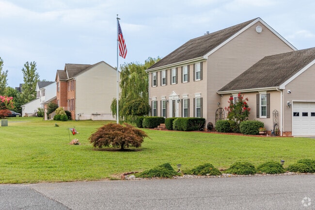 Riverview homes come in many styles, including Colonial revivals.