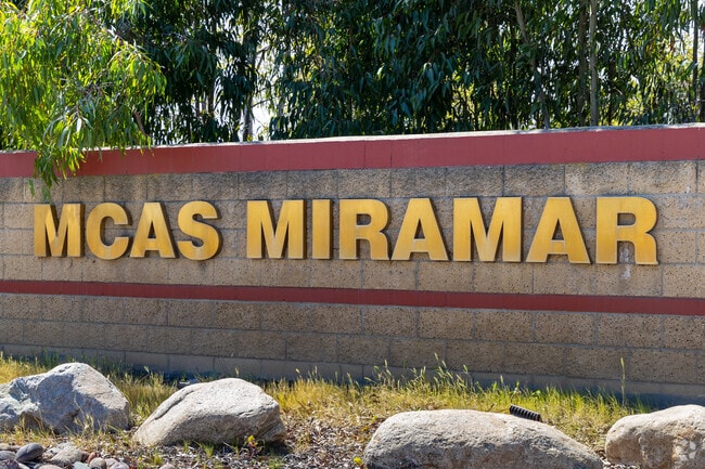 MCAS Miramar is located just south of Mira Mesa.
