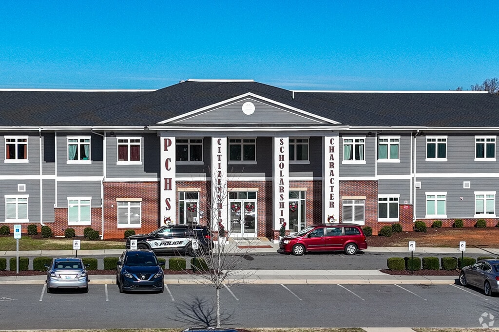 Piedmont Classical High School serves around 450 students in grades 9-12.