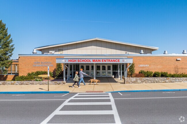 Wilson High School, serving grades 9–12, enrolls about 2,000 students near Sinking Spring.