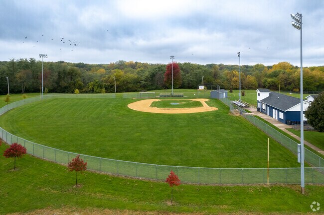 Spend the afternoon watching a game at the Milan Little League complex in Ginger Hill.