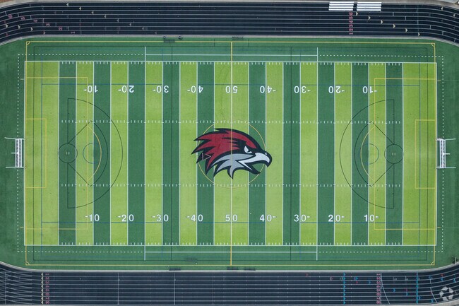 Eastern High School, Football field.
