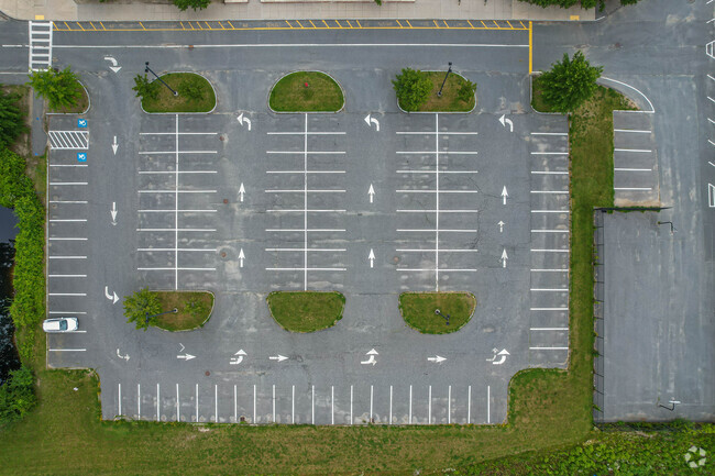 Wilson Middle School parking lot in Natick.