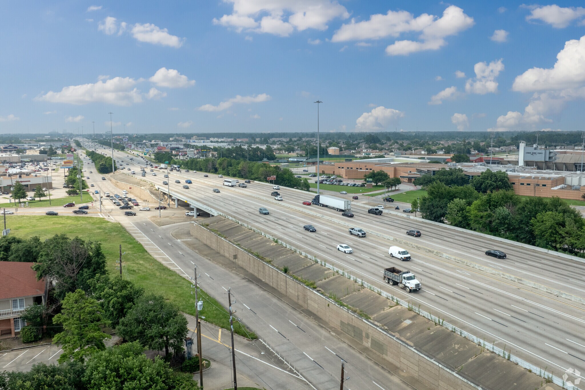 Locals in Northview enjoy easy access to I-45 for seamless travel.