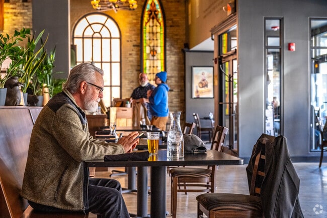 Stop at the Black Pig in Sheboygan for a beer and great comfort food.