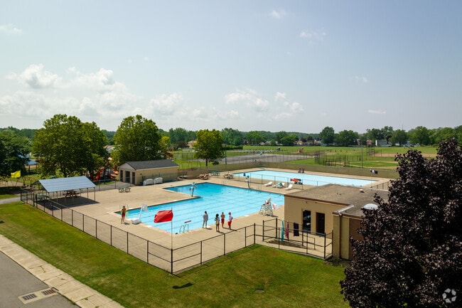 Depew's Firemen's Park offers a pool in the summer, sport courts as well as a playground.