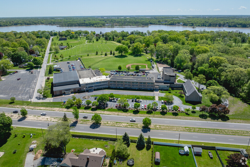 Toledo Christian School rests between The Anthony Wayne Trail and the Maumee river.