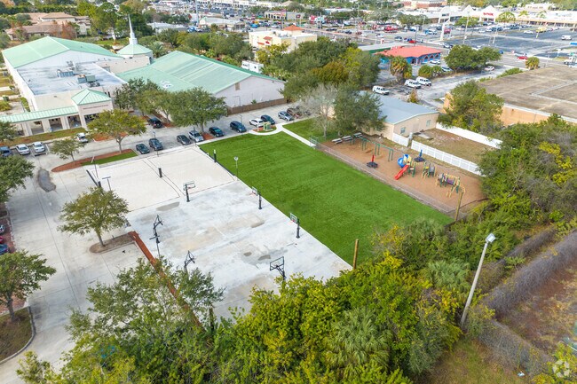 West Gate Christian School's  outdoor area allows kids to have fun in the sun.