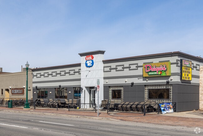 The US 12 Bar and Grill is a popular location among residents.