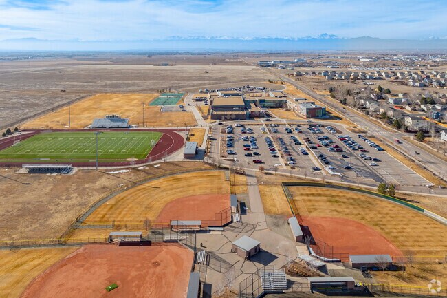 Located near Firestone, CO, Frederick High School features modern facilities, including state-of-the-art classrooms and sports amenities, enhancing the learning experience. The strong community spirit shines through events and initiatives that unite students, parents, and staff in a positive.