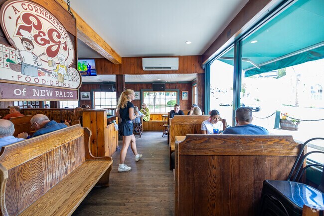 P&G’s wood‑paneled interior nods to its 1900s Main Street roots.