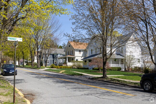 Washington’s quiet streets showcase charming homes with inviting curb appeal.