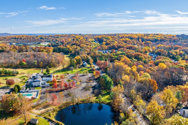 Fall foliage warms up the Airmont streets in preparation for the winter.