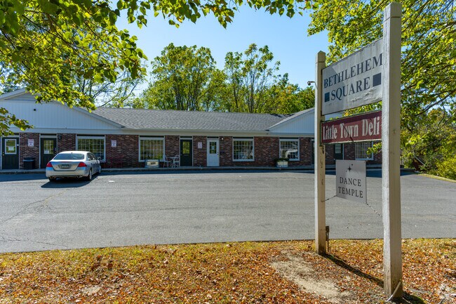 Bethlehem’s Main Street features unique spots like Little Town Deli for casual dining.