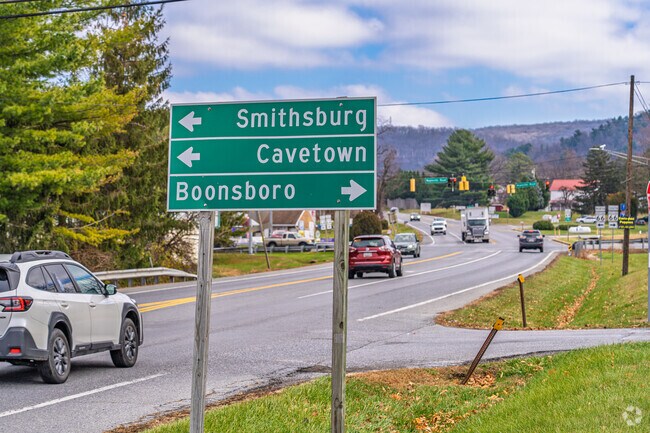 Cavetown borders Smithsburg, and residents of both benefit from each town's public services.