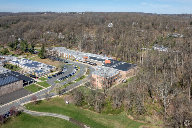 Bernardsville Middle School shares a campus with Bedwell Elementary School in Bernardsville, NJ.