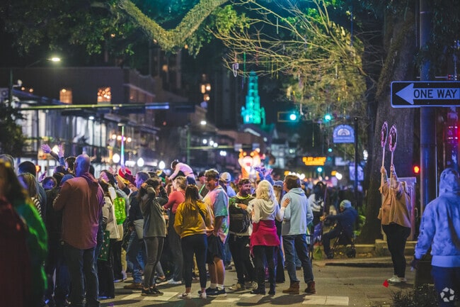 Downtown Mobile is where many Cottage Park residents head for Mardi Gras and other events.