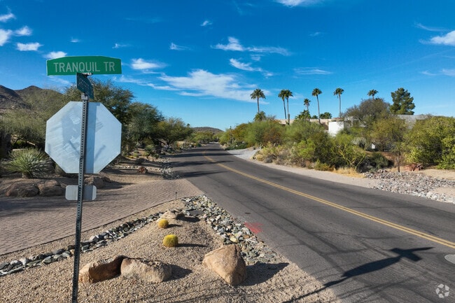 Carefree lives up to its name with appropriately named streets like Tranquil Trail.