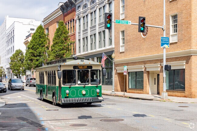 The Star Line Trolley is a quick way for West End residents to get around town.