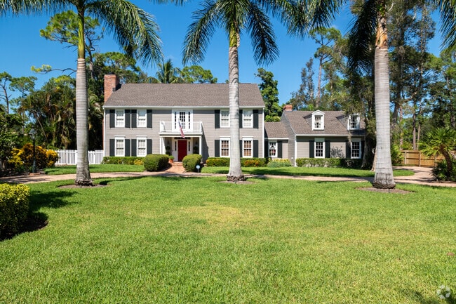 Two story colonial style home in the Daniel's Crossing neighborhood.