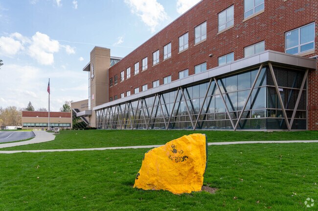 School pride is on display at Firestone CLC in Akron, Ohio.