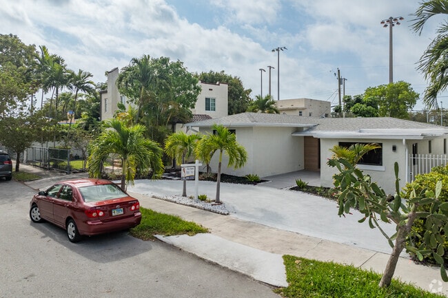 Renovated contemporary homes are beginning to be seen around Coral Way.