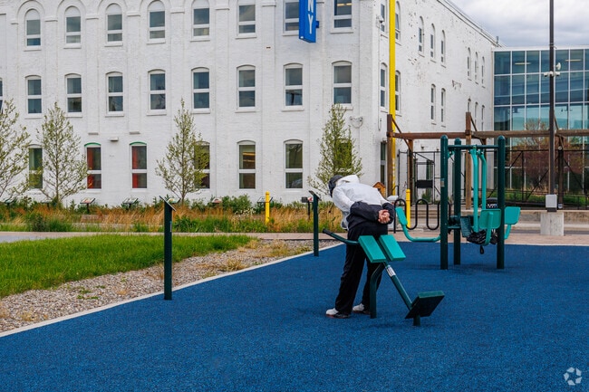 Residents of Westside looking to stay healthy can exercise on publicly-available equipment.