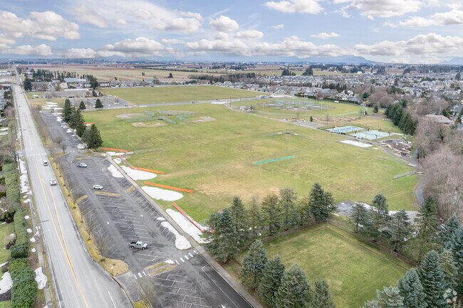 Lynden residents enjoy playing soccer and baseball at Bender Fields.