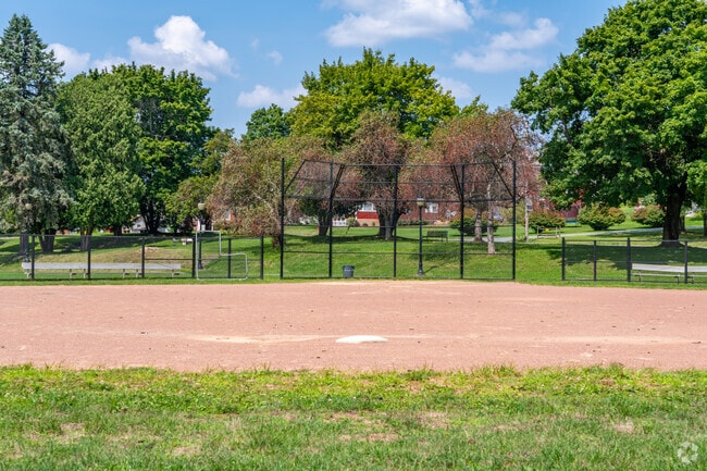 Roxbury has a baseball field available for public use.