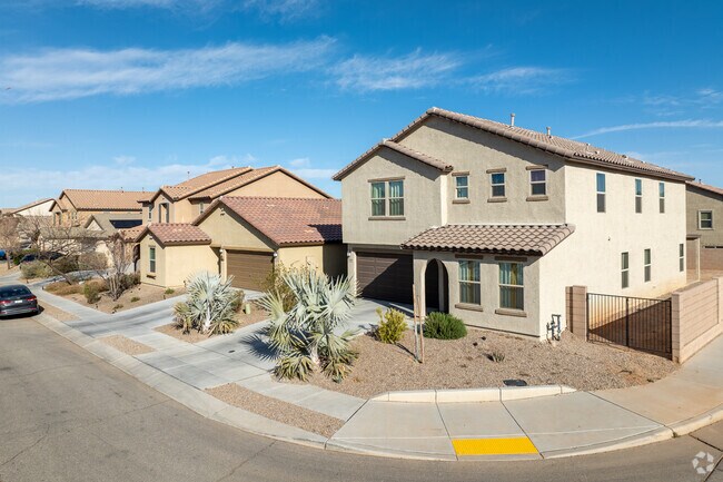 Newer subdivisions with Spanish influenced homes are common in Valencia West.
