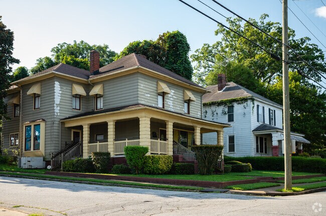 Large Four Square homes with large front porches can be found throughout South Converse.