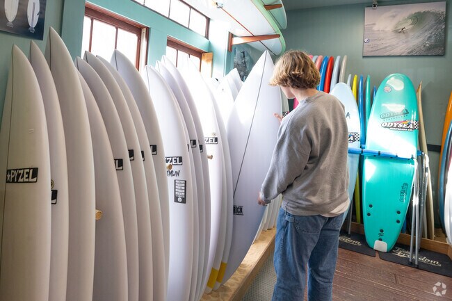 Island Surf in Westhampton is a solid surf shop for all of the essentials.