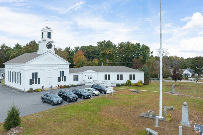 Visit First Church constructed in 1712 just a couple minutes from North Pembroke.