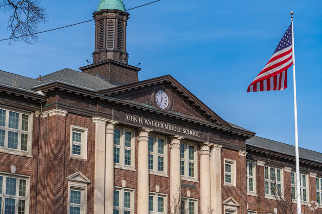 John H. Walker Middle School admits students in grades 7 and 8.