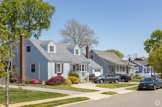 Many of the residents of East Massapequa have expanded their homes.