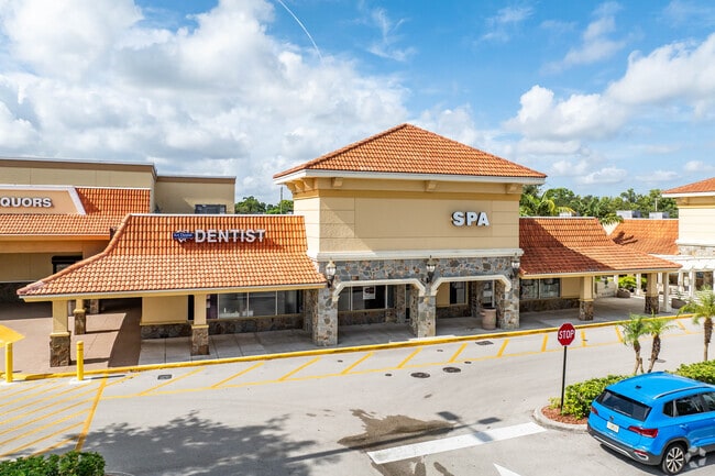 Pine Lake Plaza is the shopping and dining destination for residents of Royal Palm Trail.