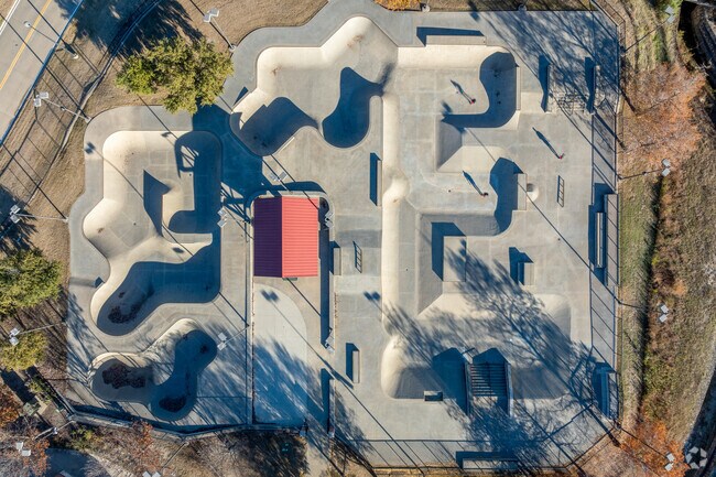 The Allen Station Skatepark was the first of its kind in North Texas.