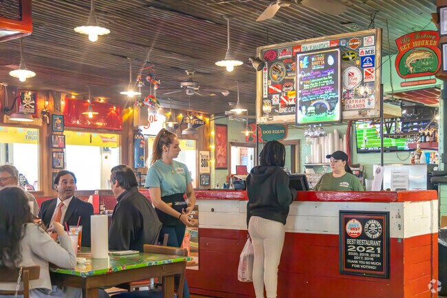 At Safe Sommerset, residents savor the flavors of seafood at Tia Juanita's Fish Camp.