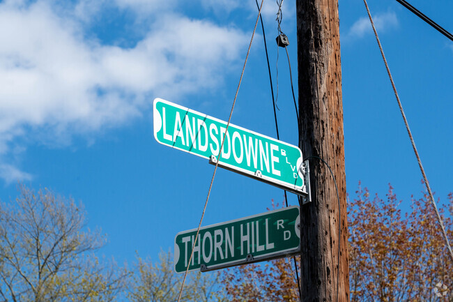 Welcome to the Landsdowne Neighborhood.