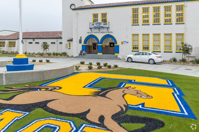 Grant Union High School is the Home of the Pacers.