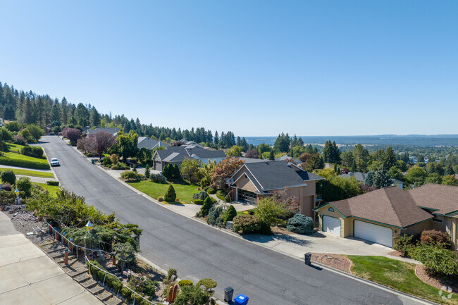 Moran Prairie features a view to overlook much of Spokane.
