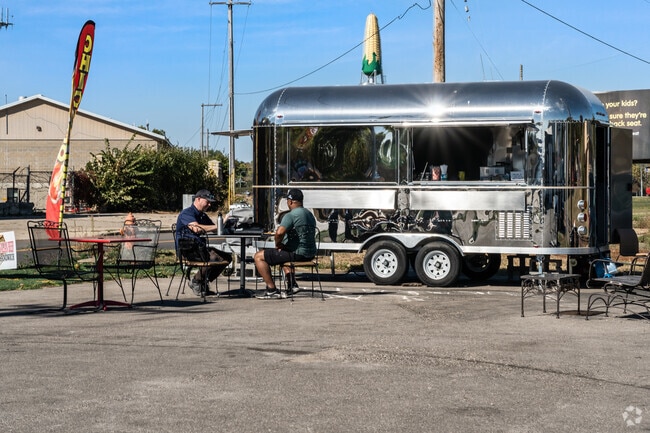 Meadow Park's local food trucks provide casual dining options for residents on the go.