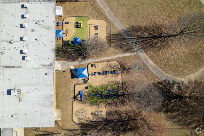 Playground at Chapman Middle School in Huntsville Alabama.