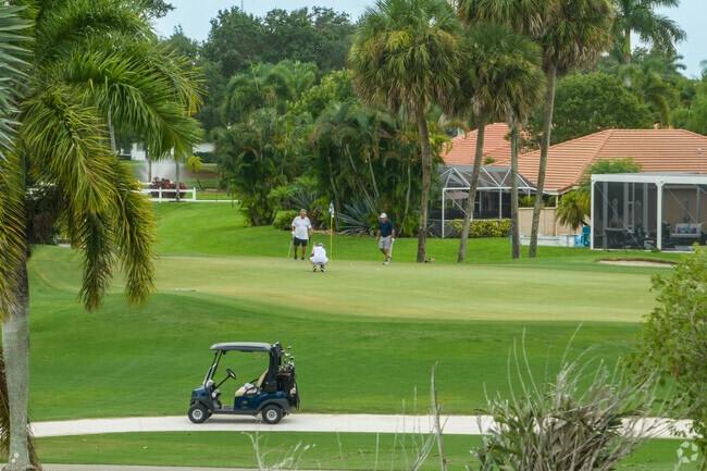 You can hit the golf course every day when you live right next to it in Atlantic National.