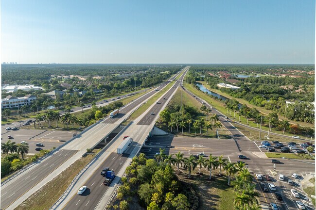 I-75 is the local highway connection to the world, just down the street from Carlton Lakes.